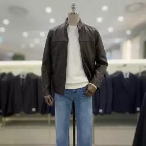 [ANDZ] 이태리 베지터블 양가죽 스타디움 자켓 BZB1LJ1101-BK