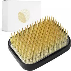 와자쿠라 이케바나 켄잔 꽃꽂이 사각형 산 핀 개구리 도구 2.6인치 68mm