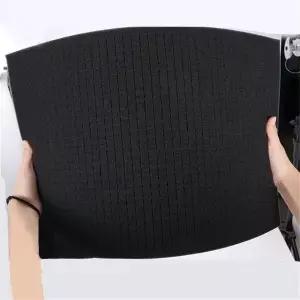 도구 상자 내장형 검정색 폼 시트 프리컷 인서트 익스프레스 장치 낙하 방지 포장 도구 케이스용 프리컷 폼