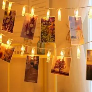 인테리어 led 클립 조명 파티 사진걸이 사진줄 무드등 집들이선물