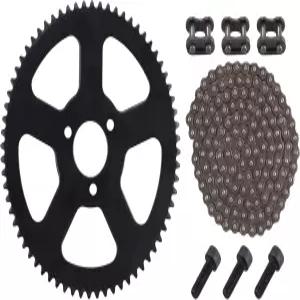 CNCMOTOK 25H 136링크 체인 68T 68 투스 리어 스프로켓 49CC 미니 소형 스포츠카 포켓 바이크 2 스트로크