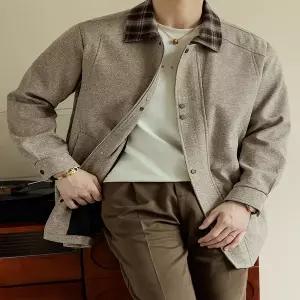 봄 여름 정장 자켓 재킷 블레이저 수트 빅 톨 8XL 중간 길이 트렌치 코트 오버 사이즈 캐주얼 롱 겉옷 패션