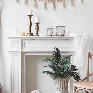 벽난로 장식장 모형 콘솔 거실 복도 인테리어 가짜