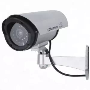방범카메라 돔형 감시 도난방지 모형 cctv led 실외 보안 점멸