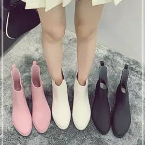 캐주얼화 워커 여성첼시부츠 장화 레인부츠 03WBEE4374 블랙