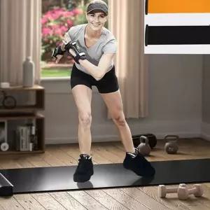 홈 트레이닝 보드 피트니스 저소음 다이어트 슬라이딩 트레이닝 보드 유산소 코어 전신 슬라이더 실내