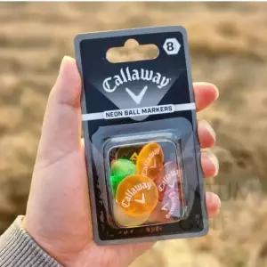 네온 볼마커 8개입 형광볼마커 캐디 라운딩 필수품 TA2306161