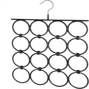 휘트모어 접이식 스카프/액세서리 행거 블랙 크롬 0.47 x 12. 25 15. 88 인치