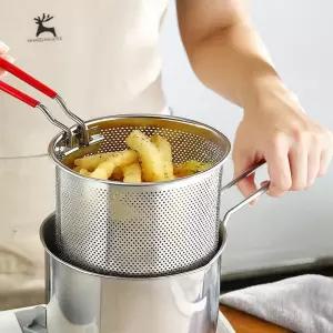 헬로제인 올스텐 멀티팟 거름망 세트 인덕션 튀김냄비