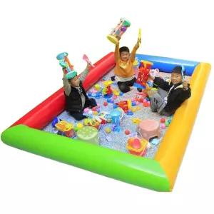 대형 에어 풀장 야외 물놀이 접이식 베란다 간이 수영장