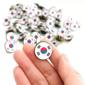 태극기 경축일 국기 브로치 기념품 뱃지