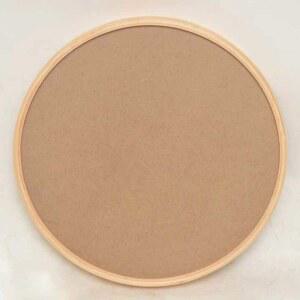 원형 유화 액자 그림 교실 미술 틀 대형 우드 공방 사진 프레임