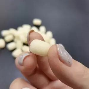 R 소형 스폰지 보이지 않는 마이크 특수 폼 커버 가장 작은 스킨 컬러 미니 마이크 스폰지 교체 앞 유리