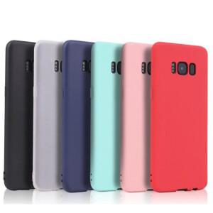 삼성 호환 갤럭시 호환 S8 + S8Plus TPU 캔디 실리콘 고무 핸드폰 쉘 코브 플러스 케이스 Funda