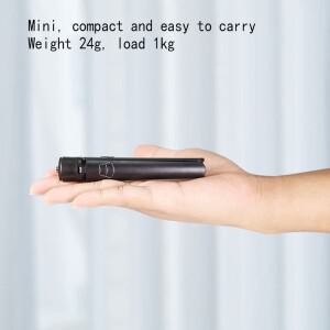 1PCS 미니 삼각대 짐벌 소형 데스크탑 테이블탑  스탠드 폴더블 핸드 그립 악력기 폰 카메라 안정기 호환