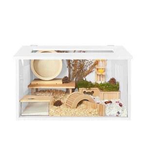 골든 60x40x40 사육장 친칠라 리빙박스 토끼 햄스터 온도 기니피그집 햄스터집