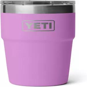 예티 램블러 16온스 스태커블 텀블러 진공 단열 스테인리스 스틸 마그슬라이더 뚜껑