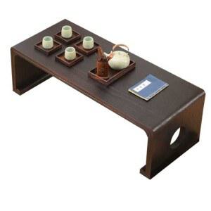 오동나무 거실 원목 찻상 좌식 다도 빈티지 식탁 엔틱 좌탁 전통 다과상 레트로