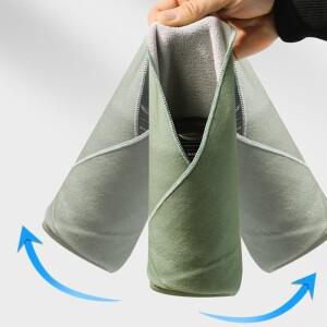 접이식 천 자체 접착식 카메라 보관 가방 플러시 스크래치 방지  보호 랩  래핑