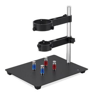 콘플라이 핫 에어 건 홀더, 유연한 마그네틱 칼럼 4개, PCB 회로 기판 재작업 납땜용 히트 핸드피스 클램프