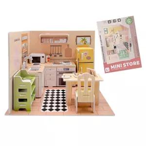 종이퍼즐 DIY입체퍼즐 만들기놀이 창의력발달 주방모형