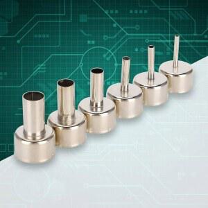 핫 에어 건 노즐, 6pcs 858D 재작업 스테이션 858 SMD 스테이션용