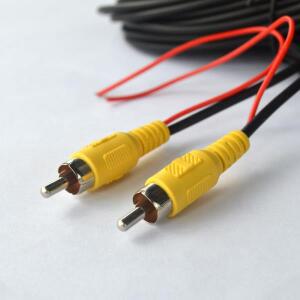 자동차 차량용 호환 후면보기 카메라 RCA 와이어 6m 10m 15m 20m 차량용 호환 비디오 케이블 후방 멀티미디