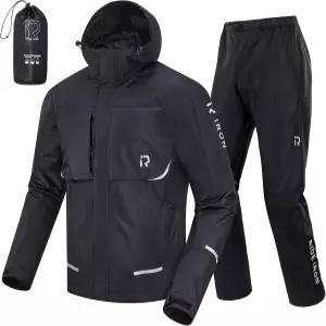 남성용 레인 수트 오토바이 여성용 기어 방수 재킷 바지 경량 레인웨어 야외 낚시 하이킹