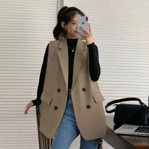 브리치 웬디 여자 정장 베이지 자켓 조끼 JK11304 457313