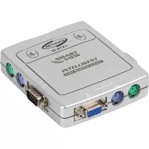 [IC-612-I] NETmate IC-612-I RGB KVM 2:1 스위치(PS/2, SOHO용)