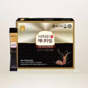 종근당 녹용홍삼골드 애니타임 스틱 30포(30일분)