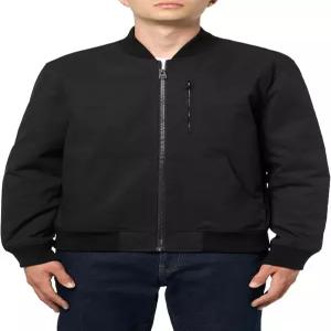 가슴 지퍼 포켓이 있는 리바이스 남성용 리브 니트 폭격기