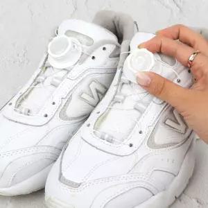 운동화 다이얼 끈 교체 와이어 신발끈 길이조절 화이트 100cm