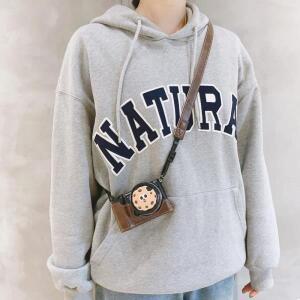 카메라 기본 케이스 소니 호환 A5100  보호 하프 끈인조 가죽