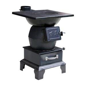 미니 화목난로 석탄 주물난로 화로대 목재 화덕 기계 굴뚝 실내/외 티타늄 장작난로 단품