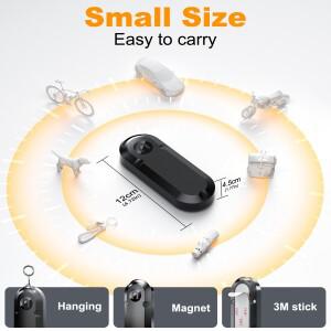 에어태그 120개월 연장 배터리 케이스용 호환 자석 1-3개 AA 사용 CR 2032 교체 충전