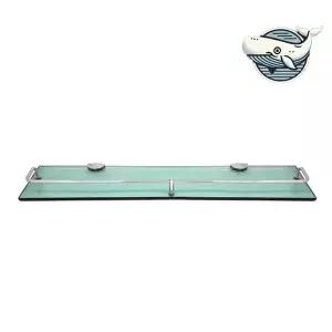 모던 욕실 강화 유리 벽선반 수납 공간 절약