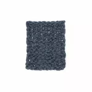 TBZ 인테리어 니트 보온 담요(다크네이비) (80x100cm)