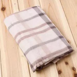 TBZ 포근한 체크 무릎담요 110cm 감각적디자인 비행기담요