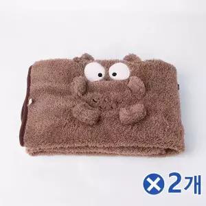 TBZ 동물캐릭터 다용도 담요-랜덤발송x2개 비행기담요