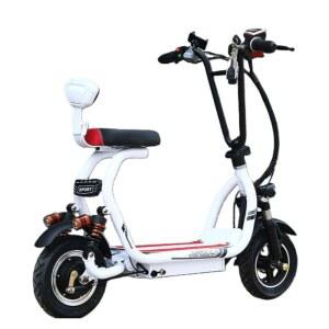 앉아서 타는 전동 킥보드 2인용 초경량 뒷좌석 옵션7 자전거 24V 전동퀵보드 성인