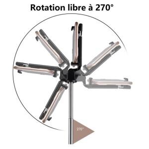 3in 1 미니 무선 블루투스 셀카봉 셔터 리모컨 포함 확장 수축 가능한 삼각대 모노포드 휴대폰 비디오 라이