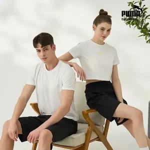 매장정품 푸마바디웨어 11푸마 바디웨어남녀공용 우븐 스판 5부 팬츠 11 택일 1924555