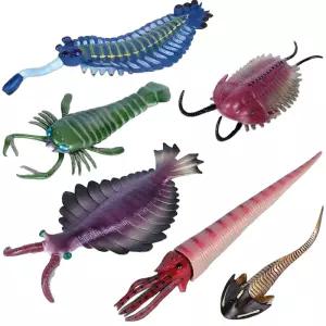 해양 고대생물 모형 메갈로돈 삼엽충 화석 교육 수집 피규어