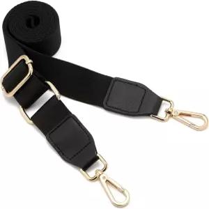 ZOEEASS 와이드 숄더 스트랩(솔리드) 조절 가능한 교체 벨트 크로스바디 캔버스 백 핸드백