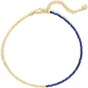 여성용 DREMMY 스튜디오 골드 발찌 팔찌 14K 도금 스톤 핸드메이드 구슬 링크 체인 주얼리 선물