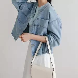 브리치 룰루제이 룰루제이 라운드 워싱 데님 청 자켓 2color 457471