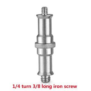 1/4 회전 3/8 소켓 스터드 남성 어댑터 금속 카메라 나사  손 도구 우산 플래시 삼각대 스튜디오 호환 액세