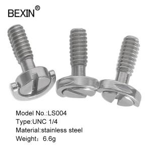 퀵릴리스 카메라 D 샤프트 D-링 긴 나사 어댑터 삼각대 Qr 플레이트 1/4 인치 스레드 2개 팩