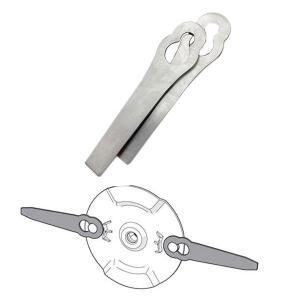 스테인레스강 교체 날 Stihl 폴리컷 2-2 FSA 45 트리머 잔디 예초기 호환 정원용 전동공구